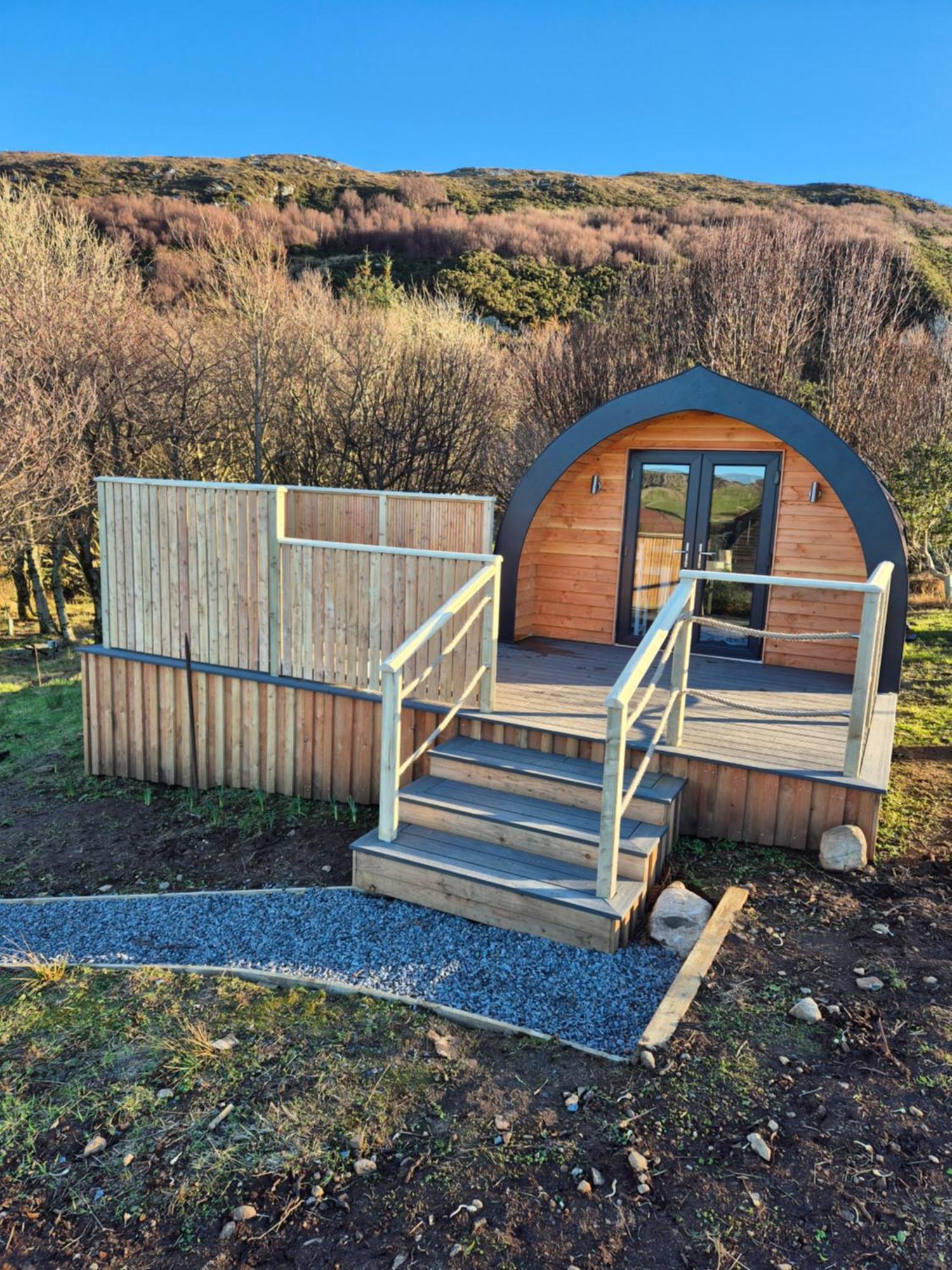 Tighlochan Pods Scourie Екстериор снимка