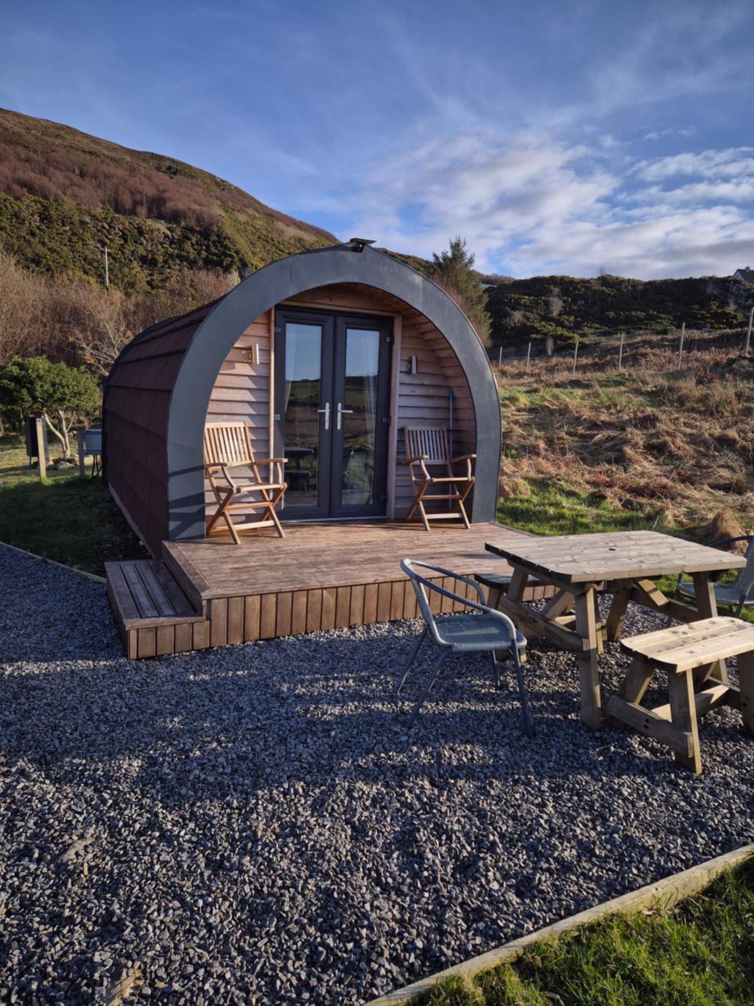 Tighlochan Pods Scourie Екстериор снимка