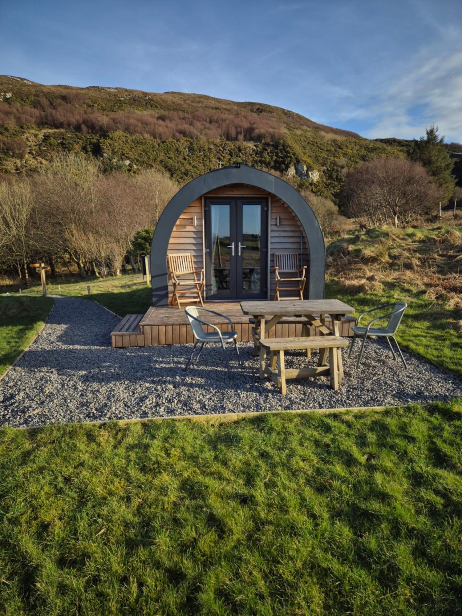 Tighlochan Pods Scourie Екстериор снимка