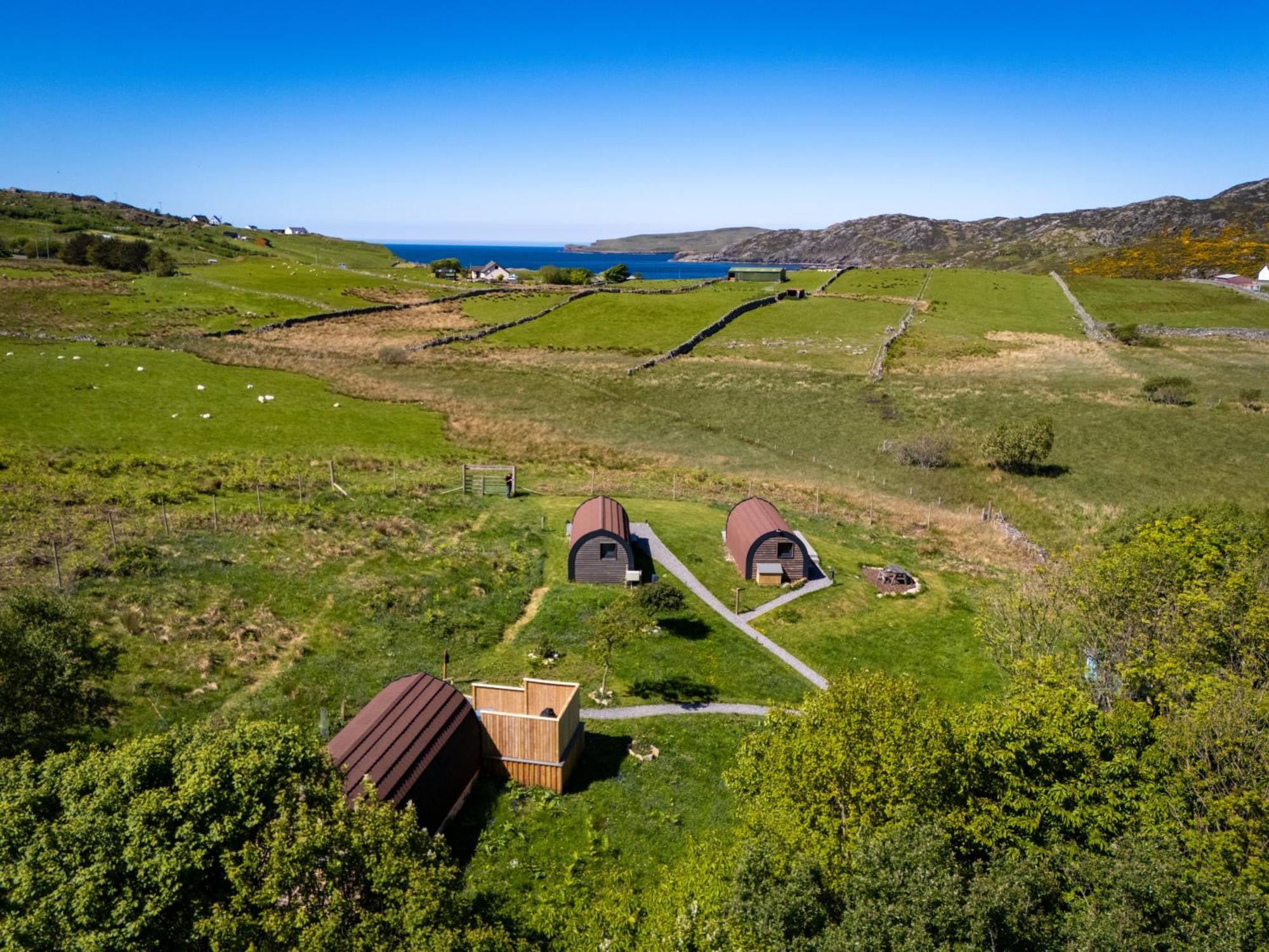 Tighlochan Pods Scourie Екстериор снимка