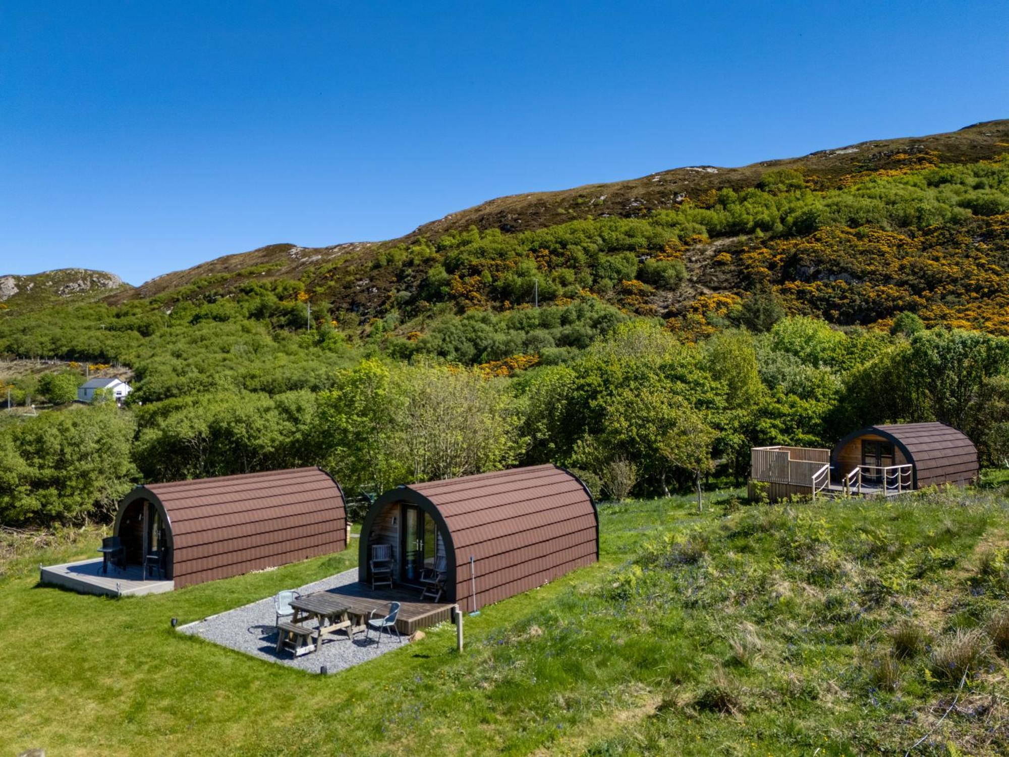 Tighlochan Pods Scourie Екстериор снимка